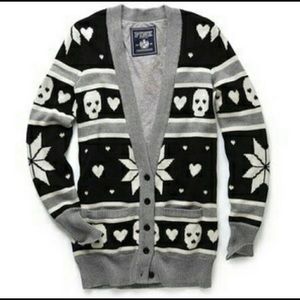 Victoria’s Secret PINK Rare Skull Cardigan